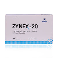 Zynex 20Mg Capsules 14'S