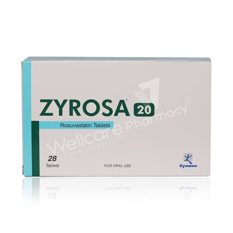 Zyrosa 20mg Tab 28'S