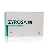 Zyrosa 20mg Tab 28'S