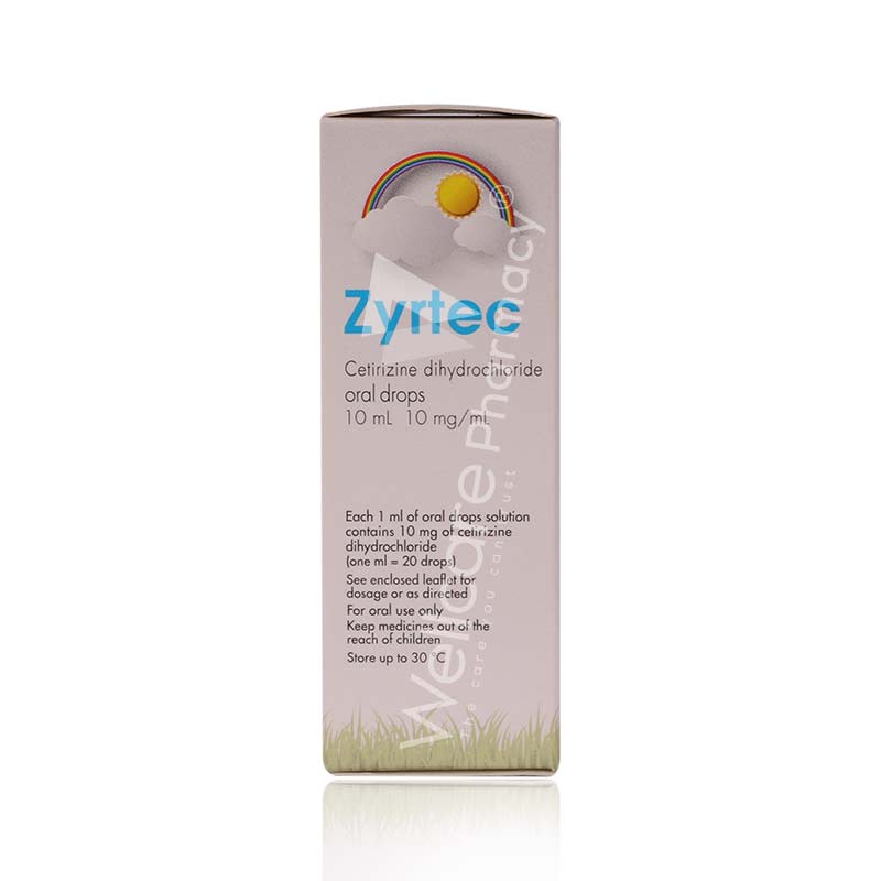 Zyrtec 1% Drops 10Ml