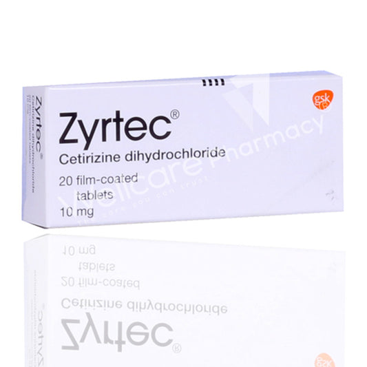 Zyrtec 10Mg Tablets 20'S