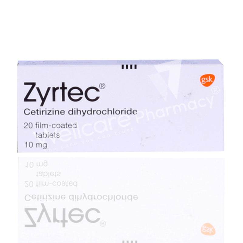 Zyrtec 10Mg Tablets 20'S