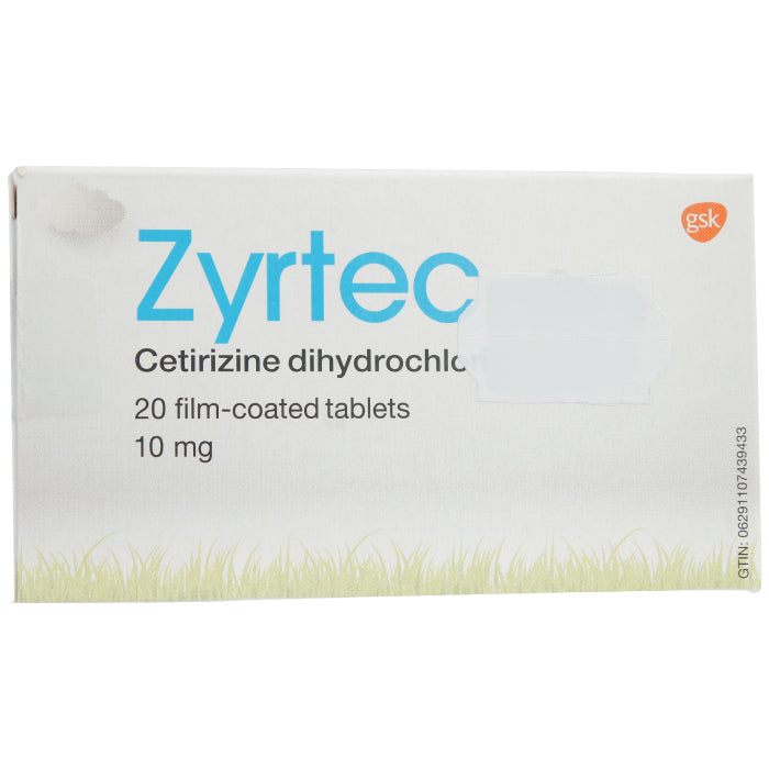 Zyrtec 10mg Tablets 20'S