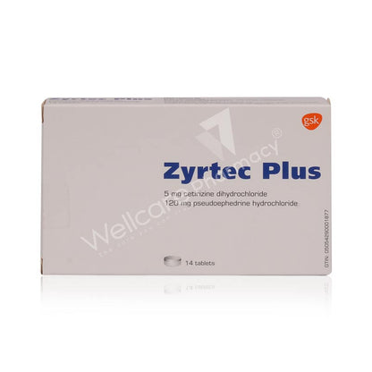 Zyrtec Plus Tablet 14'S
