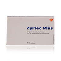 Zyrtec Plus Tablet 14'S