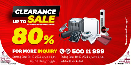 clearance sales