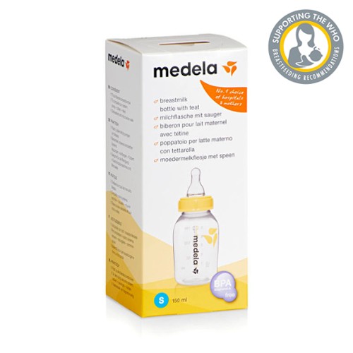 Medela Breastmilk Bottle 250 ml with Medium Flow Teat 