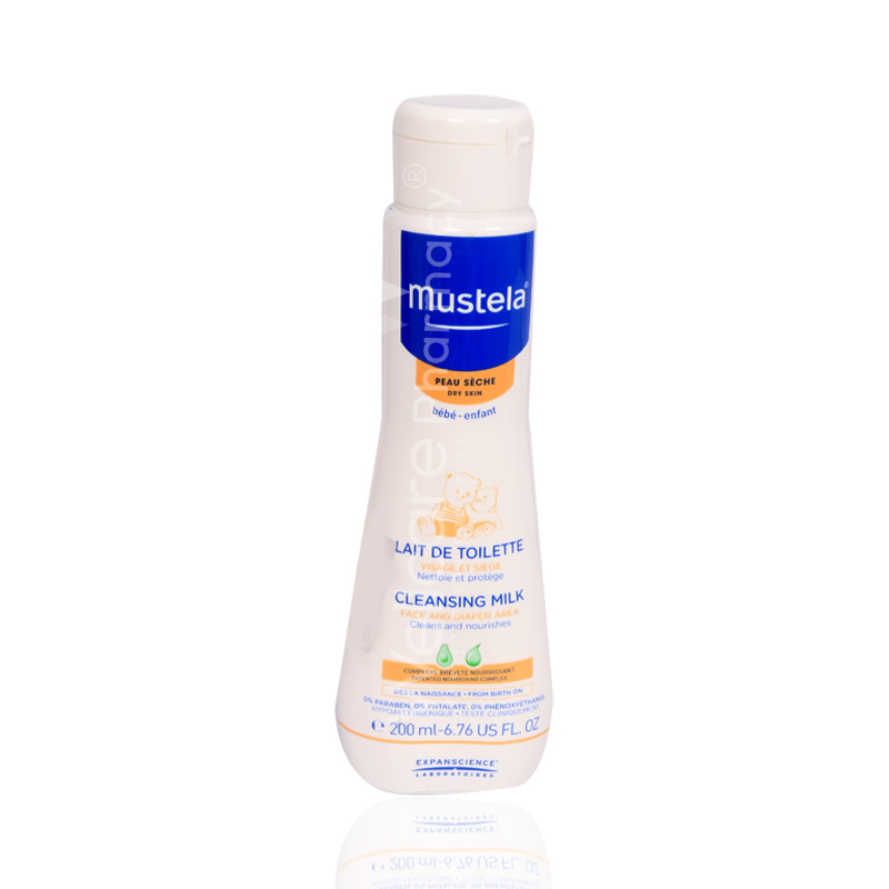 Buy Mustela Cleansing Milk Lotion 200Ml in Qatar Orders delivered