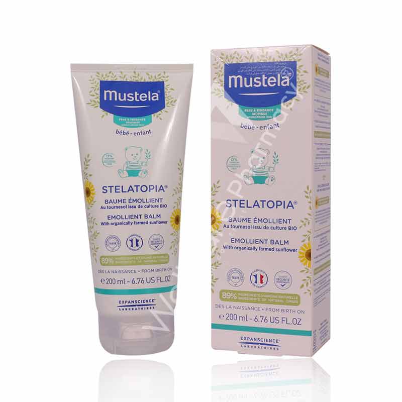 Mustela stelatopia emollient shop cream 400ml