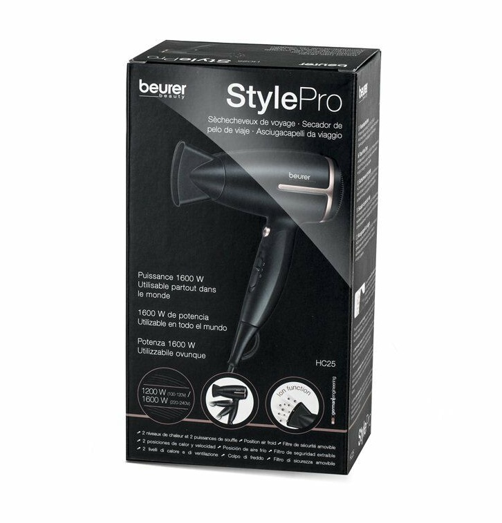 Buy Beurer Hc25 Travel Hair Dryer in Qatar Orders delivered quickly -  Wellcare Pharmacy | Föhn