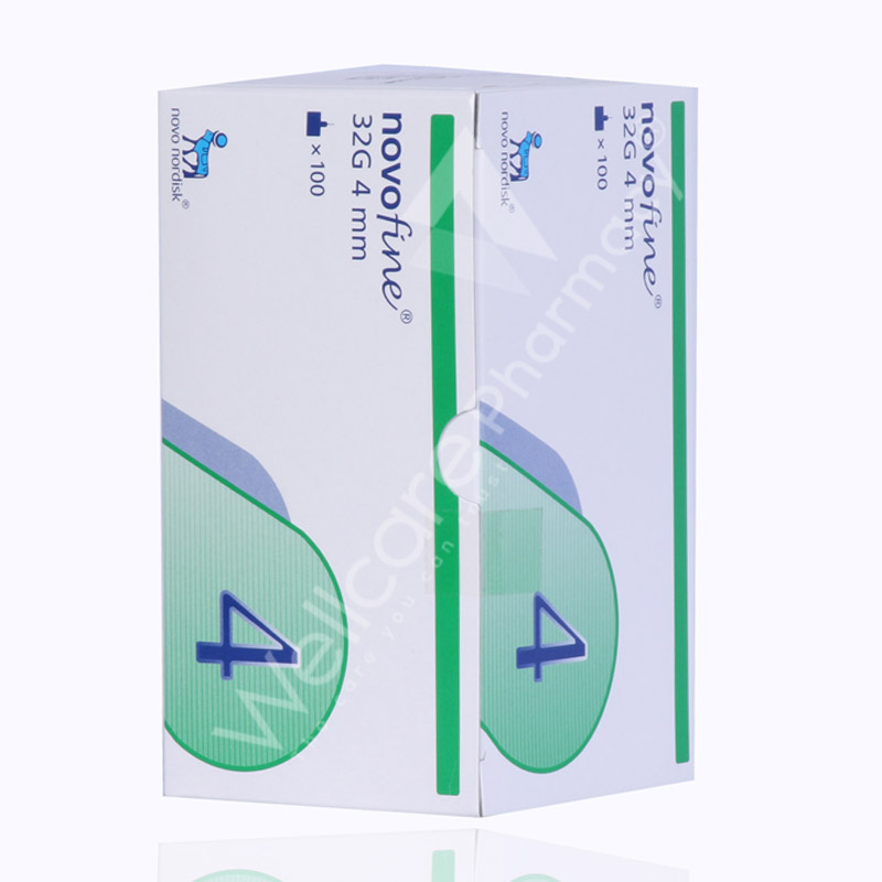 NOVOFINE NEEDLES 4MM 32G 100S  Caring Pharmacy Official Online Store