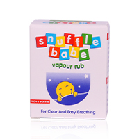 Vapour rub sales snuffle babe