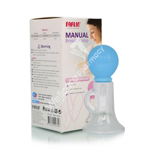 Buy Farlin Manual Breast Pump Bf-638P in Qatar Orders delivered quickly -  Wellcare Pharmacy