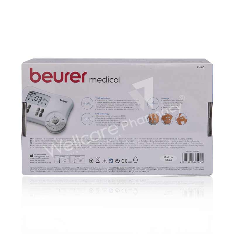 Beurer EM 80 3-in-1 digital TENS/EMS unit