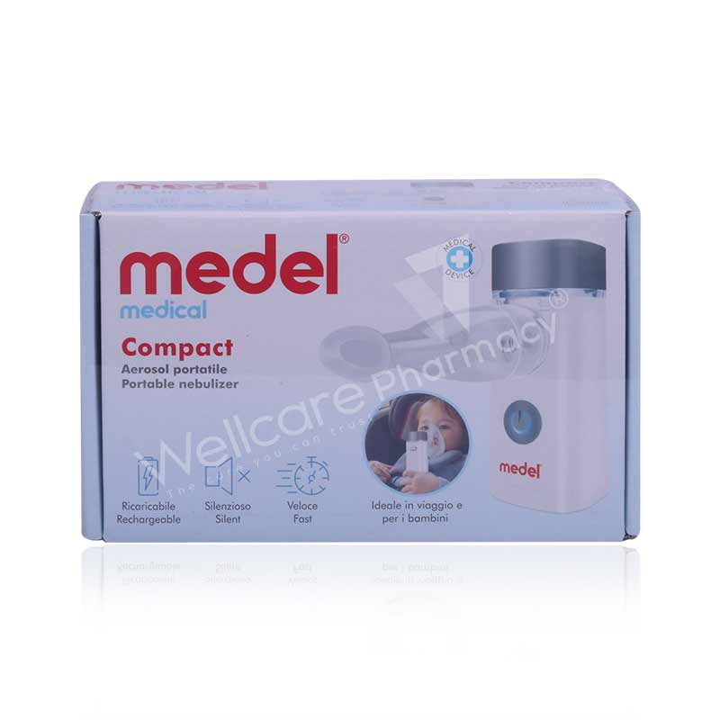 Buy Medel Compact Aerosol Portable Nebulizer in Qatar Orders delivered  quickly - Wellcare Pharmacy